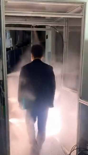 熱成像測溫門消毒 熱成像測溫門消毒