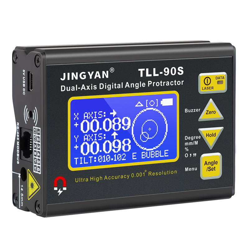 TLL-90S 雙軸數(shù)顯傾角儀